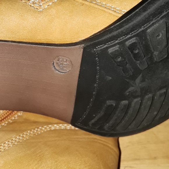 Leather faux boots - Picture 5 of 8